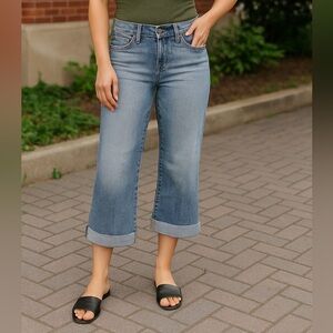 Vintage Y2K 7 For All Mankind Dojo Capri Jeans Size 28 Low Rise